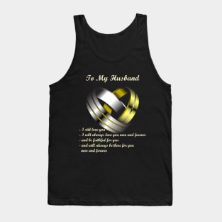 To my Husband Tank Top